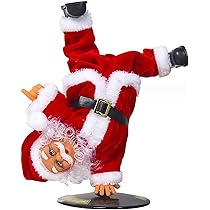 Amazon | サンタクロース 回転 踊る 人形サンタさん 音楽付き 電動人形